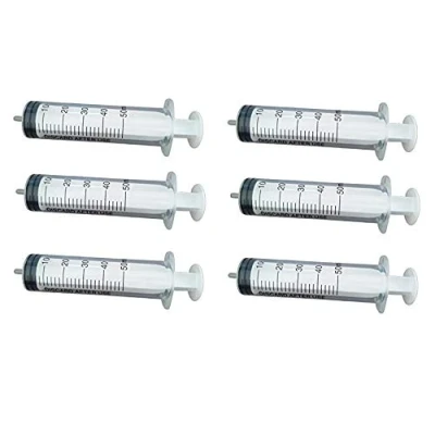 Afbeelding van PintoMed Pack steriele wegwerpspuit 3 delen 6 x 50 ml Luer Slip van stuks