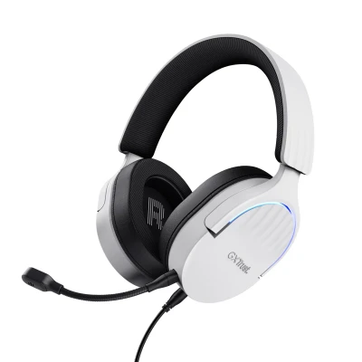 Afbeelding van Trust GXT 490 FAYZO Headset Bedraad Hoofdband Motorfiets USB Type A Zwart, Wit