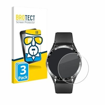 Afbeelding van BROTECT Gehard glazen schermbeschermer, Smartwatch beschermfolie, Transparant