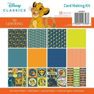 Afbeelding van The Lion King Card Making 8x8 Pad