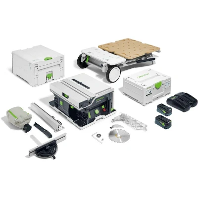 Afbeelding van Festool CSC SYS 50 EBI Set 36V Accu Zaagtafel (2x5,0Ah in Systainer)