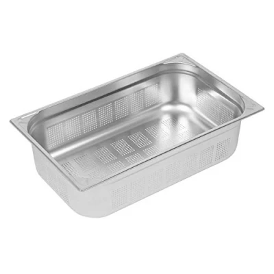 Afbeelding van Vogue RVS geperforeerde GN 1/1 bak 150mm