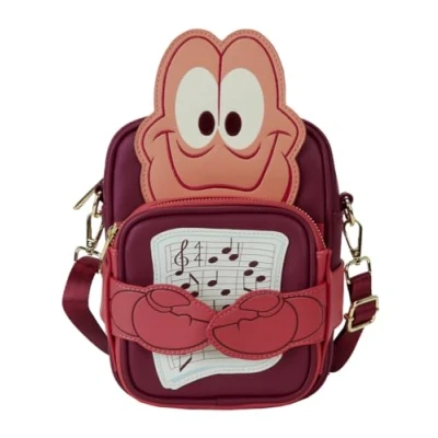 Afbeelding van Disney Loungefly Passport Bag The Little Mermaid Sebastian