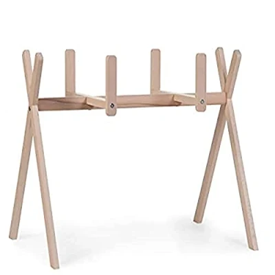 Afbeelding van Childhome Collections Tipi Staander 2 In 1 Moses Mand &amp; Play Gym TIPMBSN Naturel
