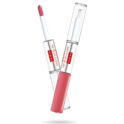 Afbeelding van Pupa Made To Last Lip Duo 008 Miami Pink 5% korting code PUPA5