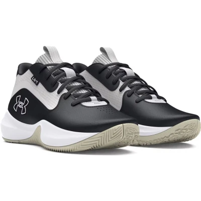Afbeelding van Under Armour Performance Lockdown Basketbalschoenen, Maat: 47, Black Leer/ synthetisch
