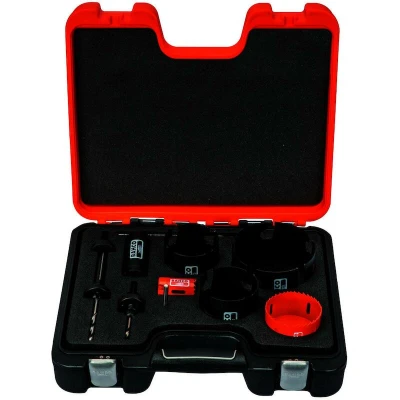 Afbeelding van Bahco Gatzagenset mix Sandflex® Bi metalen en Superior 35 mm 114 10 delig 3835 SET 64