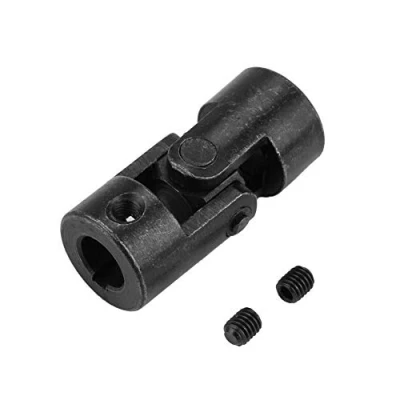 Afbeelding van 10 mm cardanscharnier, askoppeling, motoraansluiting, doe het zelf sturing, universeel gewricht met groef, kruisgewricht, x 20 45