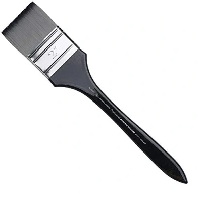 Afbeelding van Winsor &amp; Newton 5087150 Artists penseel, gemaakt van synthetisch haar voor acrylverf en olieverf, vormvast duurzaam Spalter penseel Nr. 2 50 mm,