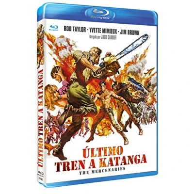 Afbeelding van Dark of the Sun/the Mercenaries 1968 Blu Ray Spaans Import geen Duitse taal