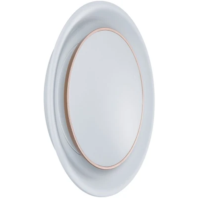 Afbeelding van Paulmann Neordic wandlamp 2700K wit mat kunststof rond 12.3 cm