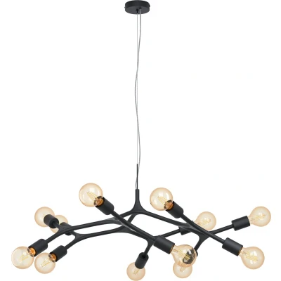 Afbeelding van EGLOÂ BocadellaÂ HanglampÂ Â E27Â Ã ̃Â 92Â cmÂ Zwart