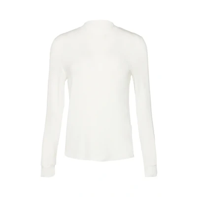 Afbeelding van comma casual identity Longsleeve, Dames, Maat: 36, Weiß