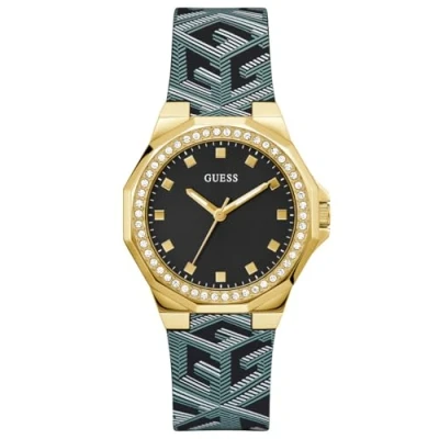 Afbeelding van Guess Avril Horloge goldcoloured, Dames, Maat: One Size, Gold coloured