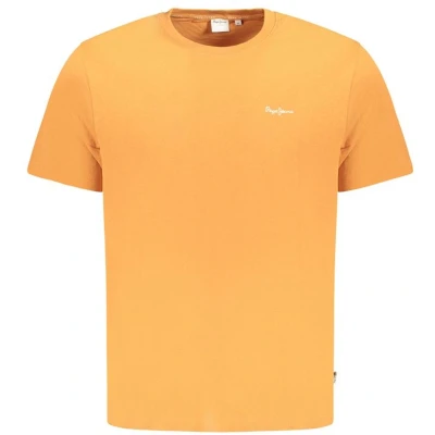 Afbeelding van Pepe Jeans Tshirt basic, Heren, Maat: Large, Sundown orange