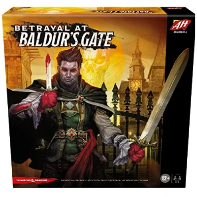 Afbeelding van Avalon Hill, Betrayal at Baldur&#039;s Gate, modulair bordspel, verborgen verraderspel, fantasy spel, vanaf 12 jaar, D &amp; spel