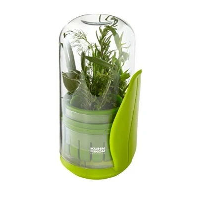 Afbeelding van kruidenbewaarbakjes kruidenbewaarbakjes, glas, groen