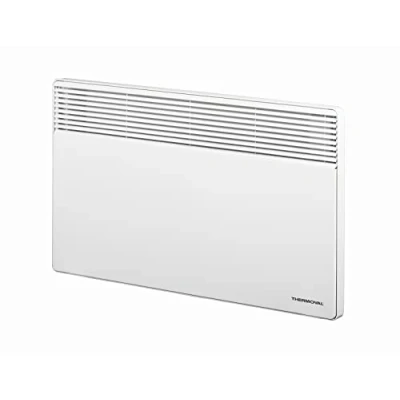 Afbeelding van Thermoval elektrische convector, radiator, TX 2000, 2,0 kW, IP20, vrijstaande of wandgemonteerde verwarming, voor woon en kantoorruimtes, convectorverwarming, wit
