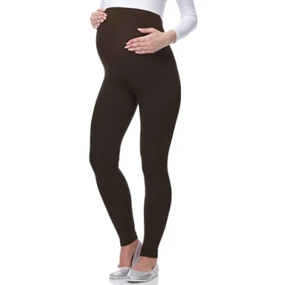Afbeelding van BE Mammy Leggings 02 Dames Zwangerschapsleggings Lang Viscose Elasthan Zwart S