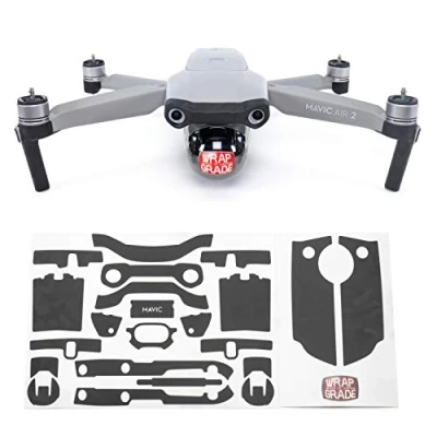 Afbeelding van Wrapgrade Skin compatibel met Mavic Air 2 Accent Color A (BLACK BUMPY CAMO)