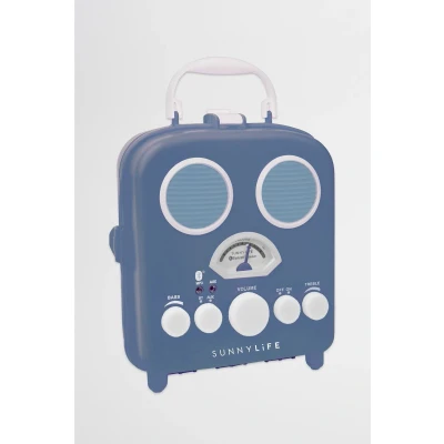 Afbeelding van Sunnylife Beach Accessoires Bluetooth Speaker Sounds Le Med PVC Blauw