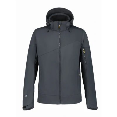 Afbeelding van Icepeak Barmstedt Softshelljas, Heren, Maat: 58, Anthrazit