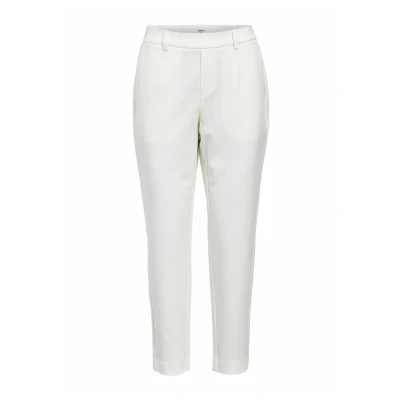 Afbeelding van Object Objlisa Broek, Dames, Maat: 40, Cloud dancer