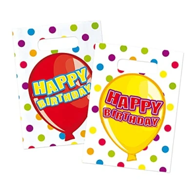 Afbeelding van Folat Partybags basics Happy Birthday 6 stuks