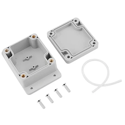 Afbeelding van Aansluitdoos, IP65 ABS Waterbestendige Elektrische Projectdoos Behuizing Instrumentenkoffer, Voor Binnen En Buiten Elektrisch, Communicatie, Brandbestrijdingsmiddelen(89 * 59 35mm)