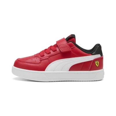 Afbeelding van Puma Sneakers laag Rosso corsa white voor kinderen, Maat: 32, Kunststof/ textiel