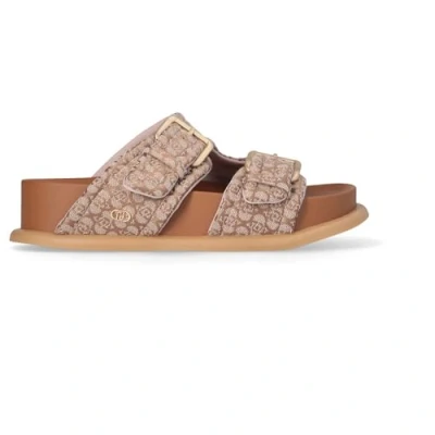 Afbeelding van LIU JO Loren 09 Muiltjes beige, Dames, Maat: 37, Beige Polyester