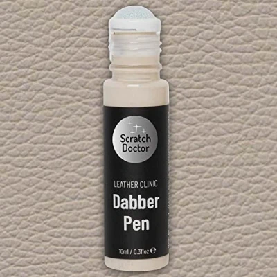 Afbeelding van Scratch Doctor lederen reparatiepen, zelfafdichtend, kleurstof, herkleuring, krassen en vlekken op autostoeltjes interieur (Dakota Oyster)