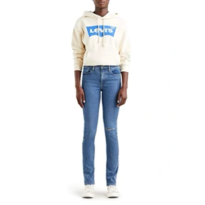 Afbeelding van Levi&#039;s 724 High Rise Straight Damesjeans, Bogota Vision, 32W X 32L