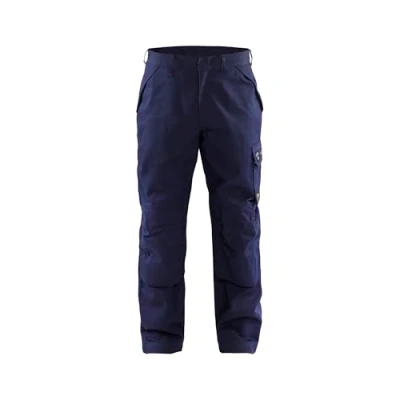 Afbeelding van Blaklader Vlamvertragende werkbroek 1724 1516 Marineblauw D128