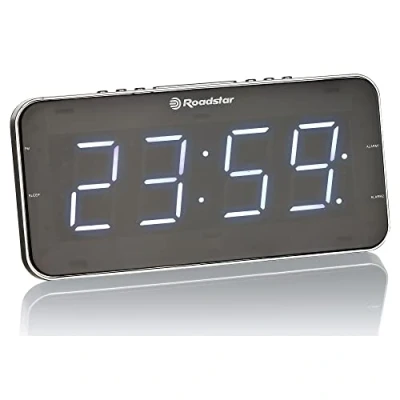 Afbeelding van Roadstar CLR 2615 Wekkerradio FM Zwart