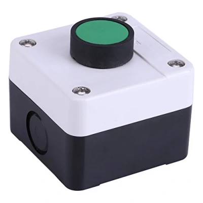 Afbeelding van Fdit Gate Release Knop, Weerbestendige Groene Drukknop Schakelaar Eén Knop Controle Doos Station Box voor Opener