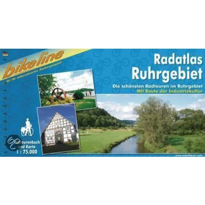 Afbeelding van Ruhrgebiet Radatlas mit Route der Industriekultur