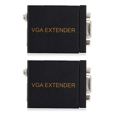 Afbeelding van VGA Extender 60M RJ45 Signaal naar Zender CAT 5/6 Ethernet kabeladapter