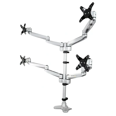 Afbeelding van StarTech.com Monitor arm voor 4 schermen volledig beweegbaar premium