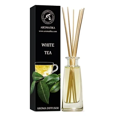 Afbeelding van Kamer Geurverspreider Witte Thee 100ml met Stokjes Kamergeur Aromadiffusers Reed Diffuser Huisgeur Geur Aroma