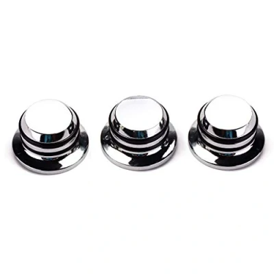 Afbeelding van Alnicov Top Hat Knoppen 6 MM Speed Volume Tone AMP Effect Pedaal Controle Voor Elektrische Gitaar Bas 3 STKS