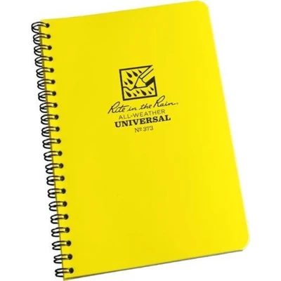 Afbeelding van Rite in the Rain Side Spiral Notebook Yellow, 373