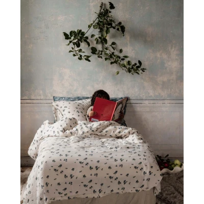 Afbeelding van Garbo &amp; Friends Hydrofiel eenpersoons bed set blueberry