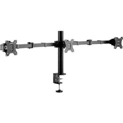 Afbeelding van SpeaKa Professional SP MM 230 Monitorbeugel 3 voudig 43,2 cm (17) 68,6 (27) Zwart In hoogte verstelbaar, Kantelbaa