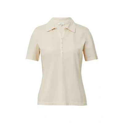 Afbeelding van s.Oliver Poloshirt, Dames, Maat: 32, Helles zitrone