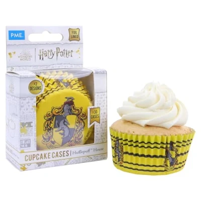 Afbeelding van PME Harry Potter Huffelpuf Cupcake Cups Ø52mm 30st.
