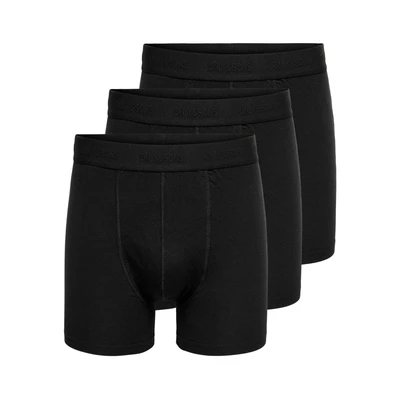 Afbeelding van Only &amp; Sons FITZ 3 PACK Onderbroeken, Heren, Maat: Small, Black
