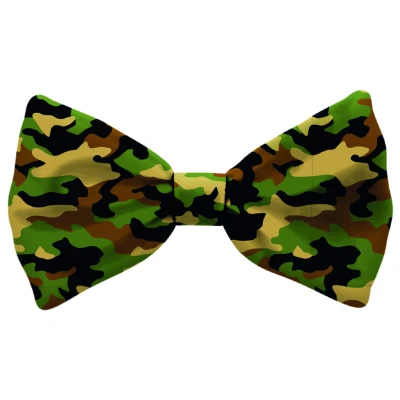 Afbeelding van Plenty gifts vlinderstrik hond army 12,5x6x1 cm