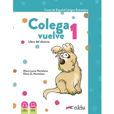 Afbeelding van Colega vuelve 1 (A1.1). Pack alumno (libro + ejercicios carpeta de láminas): Pack: Libro del Cuaderno audio: Vol.