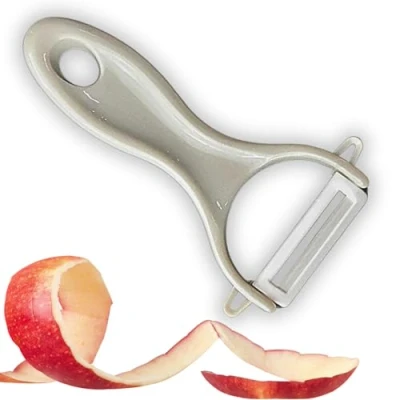Afbeelding van PARENCE. Dunschiller voor groenten en fruit met keramisch mes Hoge precisie duurzaamheid Veelzijdige kostenbesparing